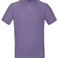 Koszulka polo męska Organiczna B&C BCPM430 liliowy
