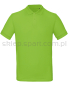 Koszulka polo męska Organiczna B&C BCPM430 zielona