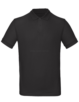 Koszulka polo męska Organiczna B&C BCPM430 czarna
