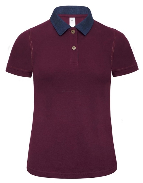 Koszulka Polo DENIM damska B&C