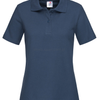 Koszulka POLO damska ST3100, granatowy, Navy Blue