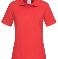 Koszulka POLO damska ST3100, czerwony, szkarłatny, Scarlet Red