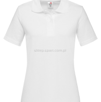 Koszulka POLO damska ST3100, biała, white