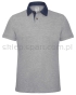 koszulka polo szara denim B&C