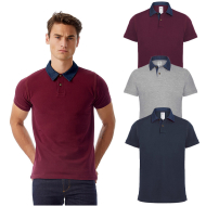 KOSZULKA polo męska denim b&c