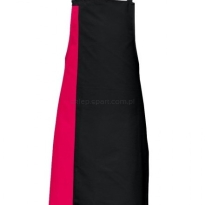 Fartuch Duo kontrastowy pas DS8572 apron różowy ciemny