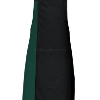 Fartuch Duo kontrastowy pas DS8572 apron zielony butelkowy