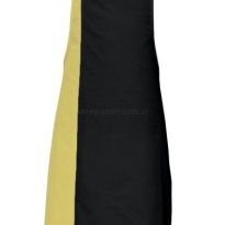 Fartuch Duo kontrastowy pas DS8572 apron cytrynowy