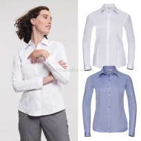 Damska koszula dł. rękaw Jodełka Russell Z962F - 2