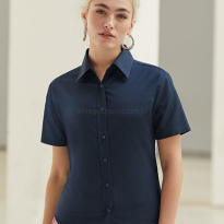 Koszula damska Oxford kr. rękaw F701 - 7