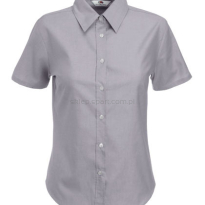 koszula kelnerska szara, fruit of the loom, 65-000-0, oxford