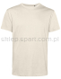 T-Shirt Meski Organic E150, kremowy