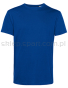 T-Shirt Męski Organic E150, niebieski królewski
