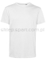T-Shirt Meski Organic E150, biały