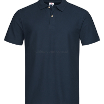 Koszulka POLO męska ST3000, niebieski ciemny