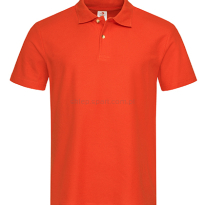 Koszulka POLO męska ST3000, ciemny pomarańczowy, pomarańczowa