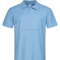 Koszulka POLO męska ST3000 niebieski błękitny
