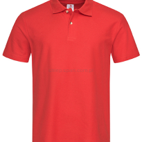 Koszulka POLO męska ST3000 czerwona