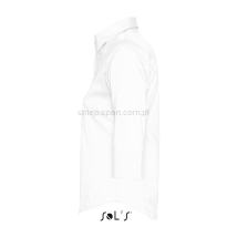 koszula damska spa recepcja biała, krótki rękaw