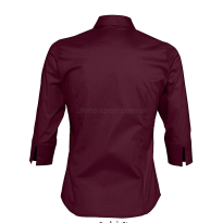 koszula bordowa damska kelnerska