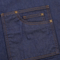 kieszen z nitami miedzianymi,  fartuch z kieszenią pr134 premierworkwear