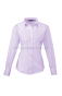 wrzosowa lilac Damska Koszula kelnerska z Długim Rękawem Poplin Premier PR300