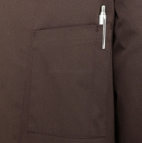 Bluza kucharska KARLOWSKY LARS brązowa - 5