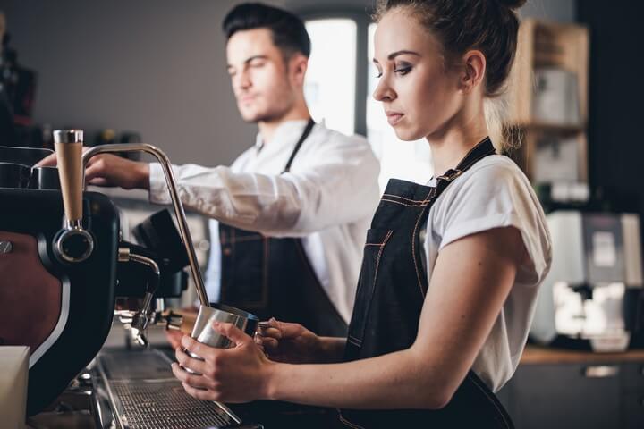barista kobieta
