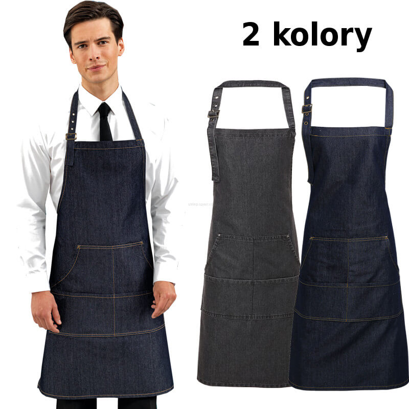 fartuch jeans gastronomiczny